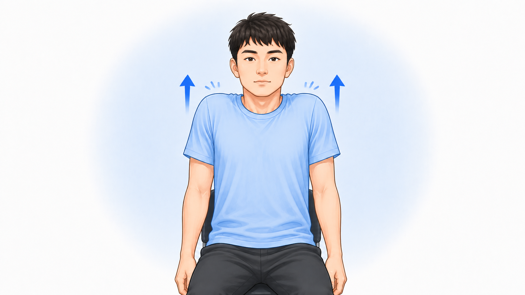 肩すくめ＆脱力
